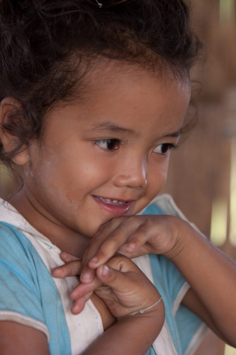 Girl in Laos — Laos, Southeast Asia