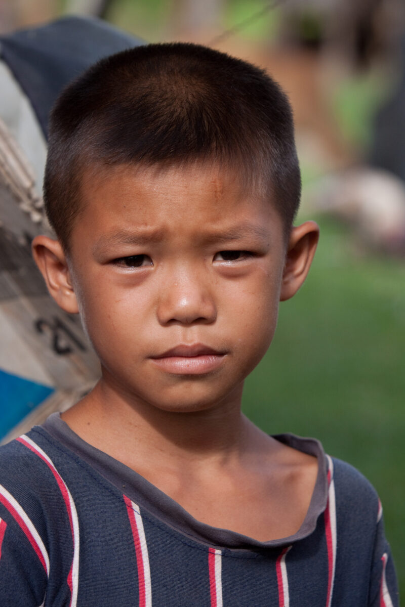 Boy in Laos — Stock Images of boys in Laos — Laos, Southeast Asia, children, child, boy