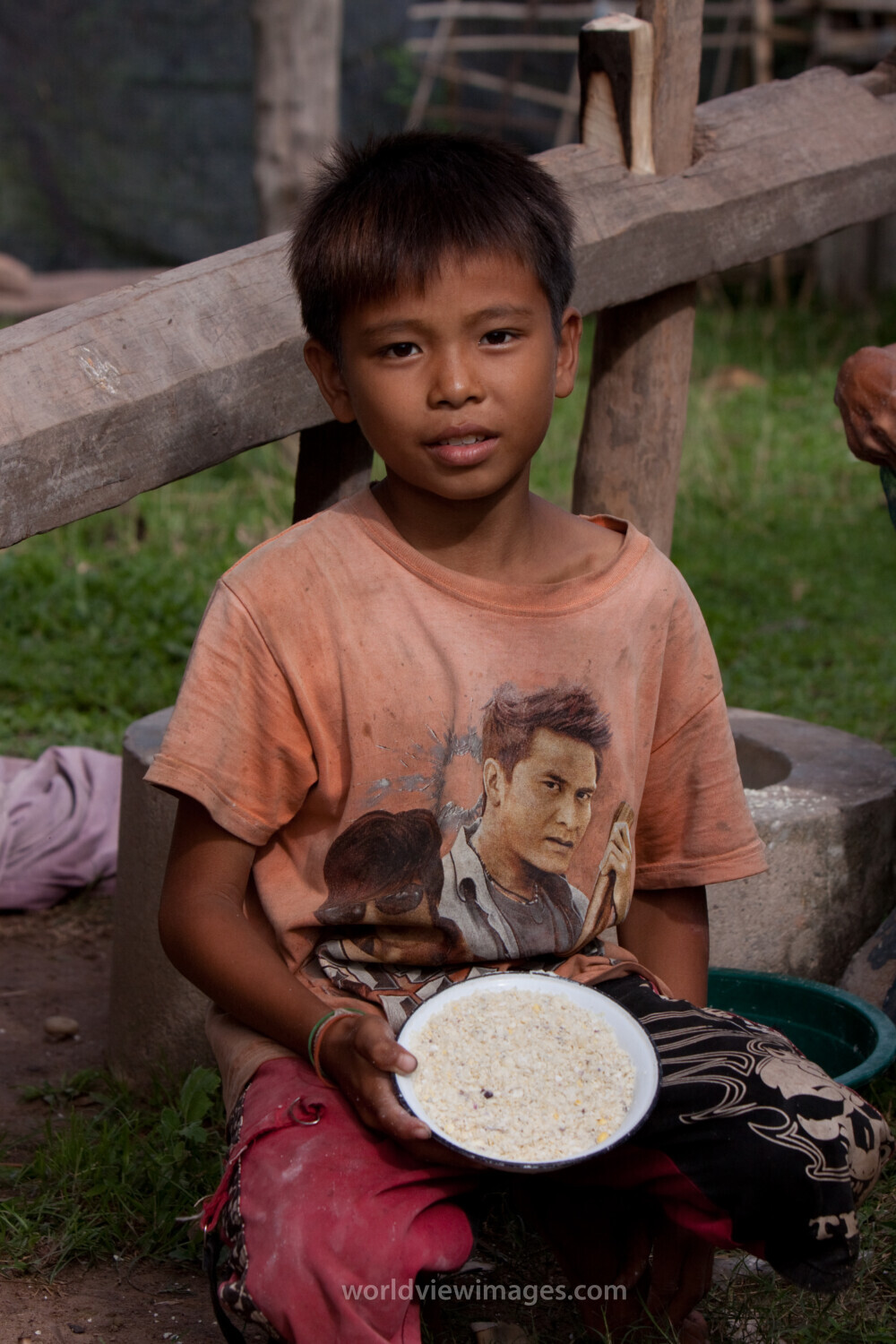 Boy in Laos