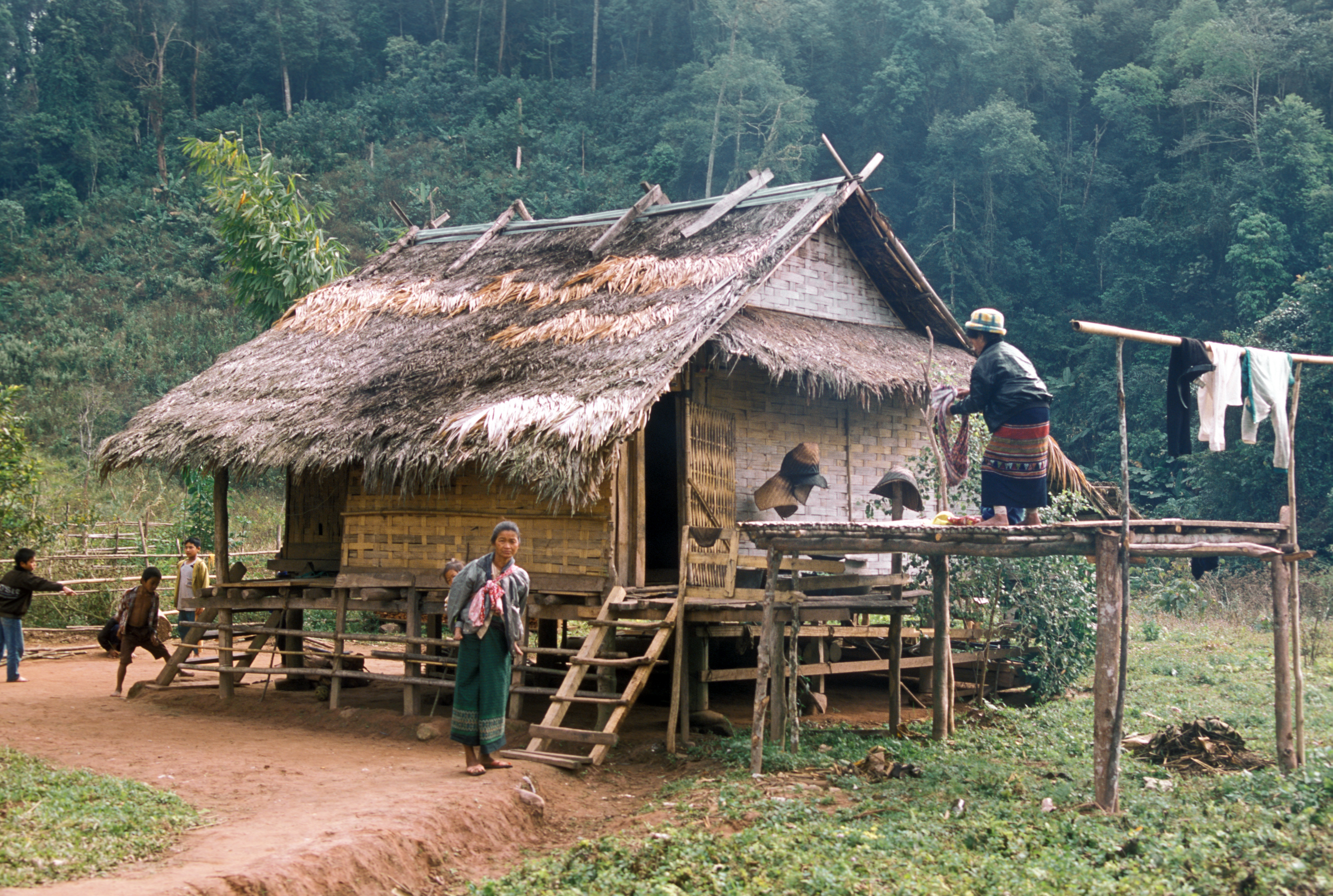 Bamboo House in Laos