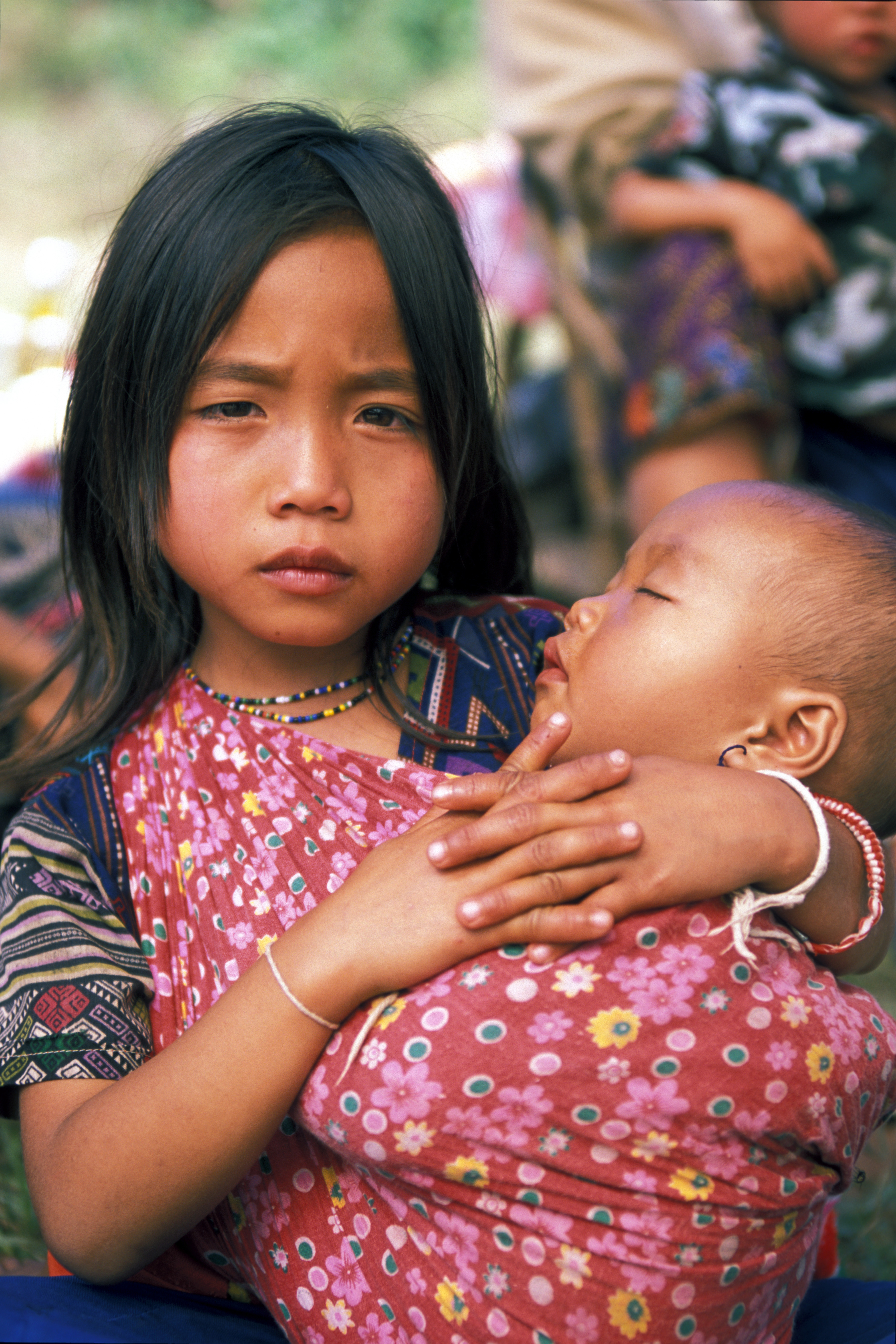 Girl in Laos