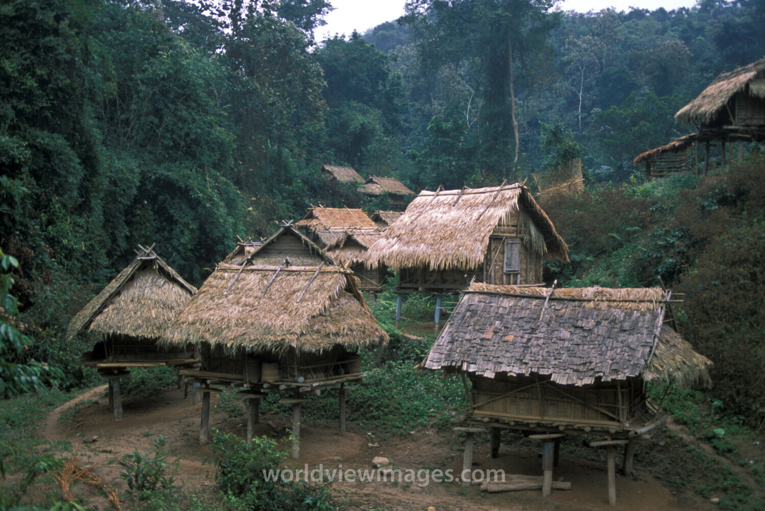 Rice Storage in Laos