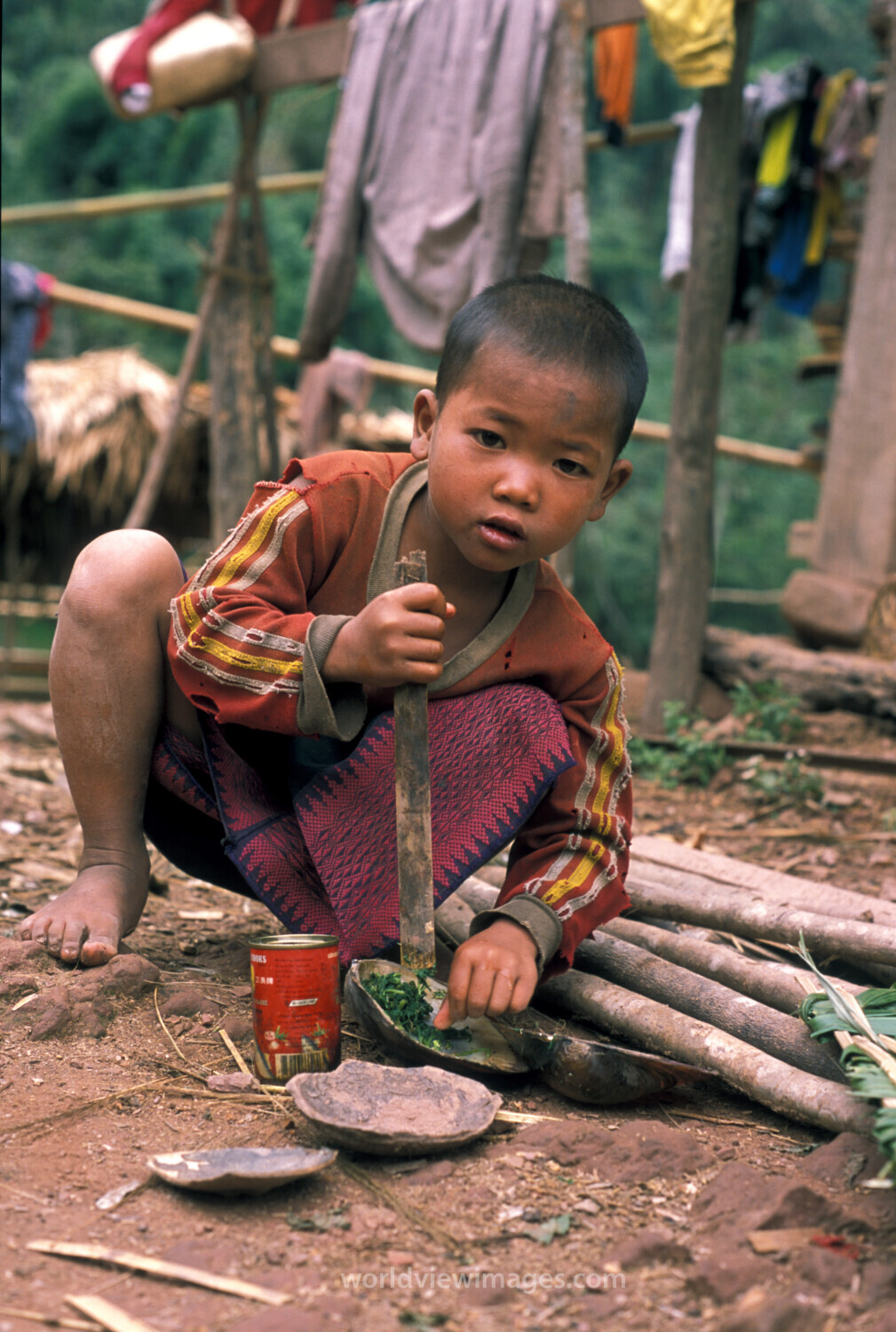 Boy in Laos