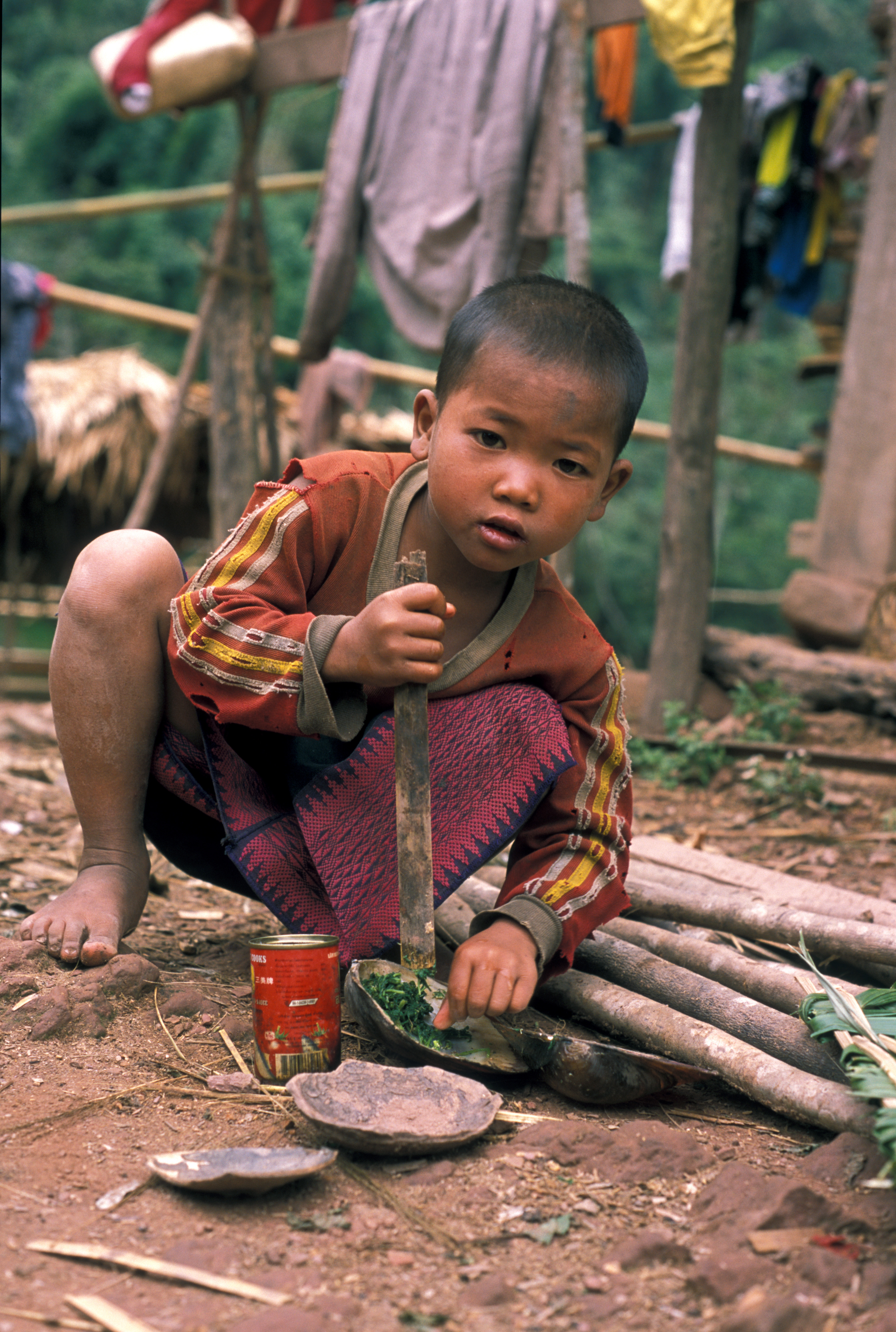 Boy in Laos