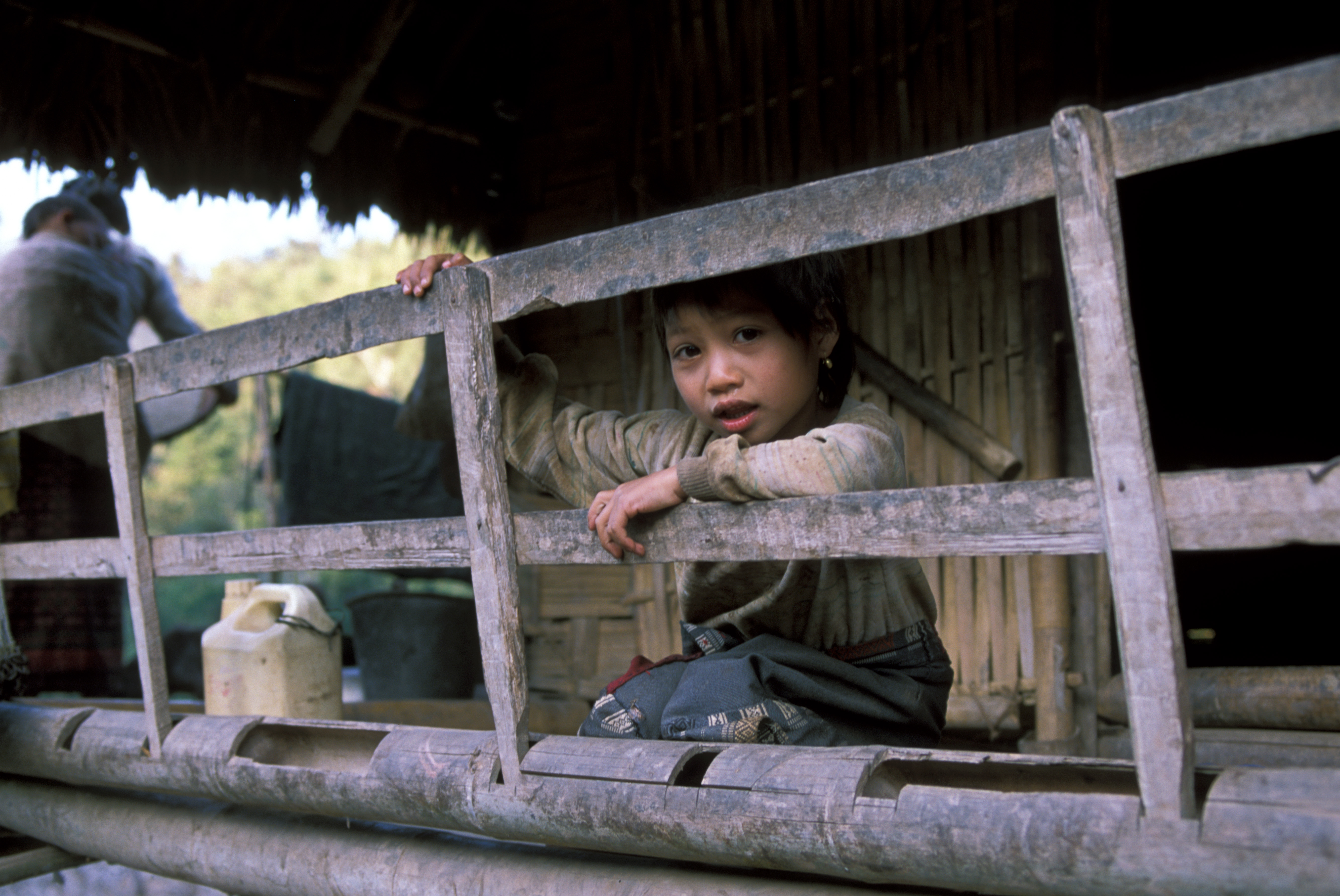 Girl in Laos
