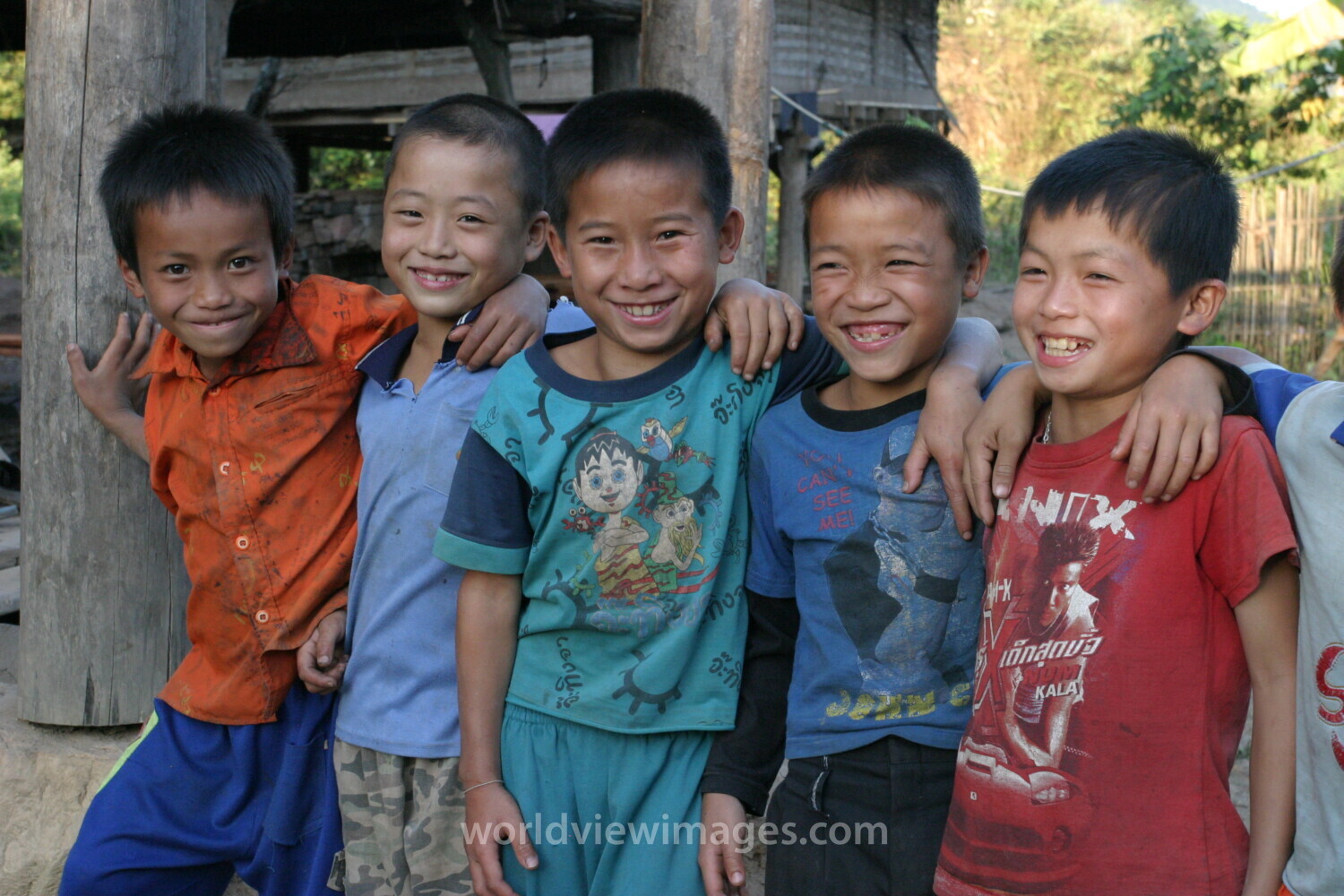 Children in Laos