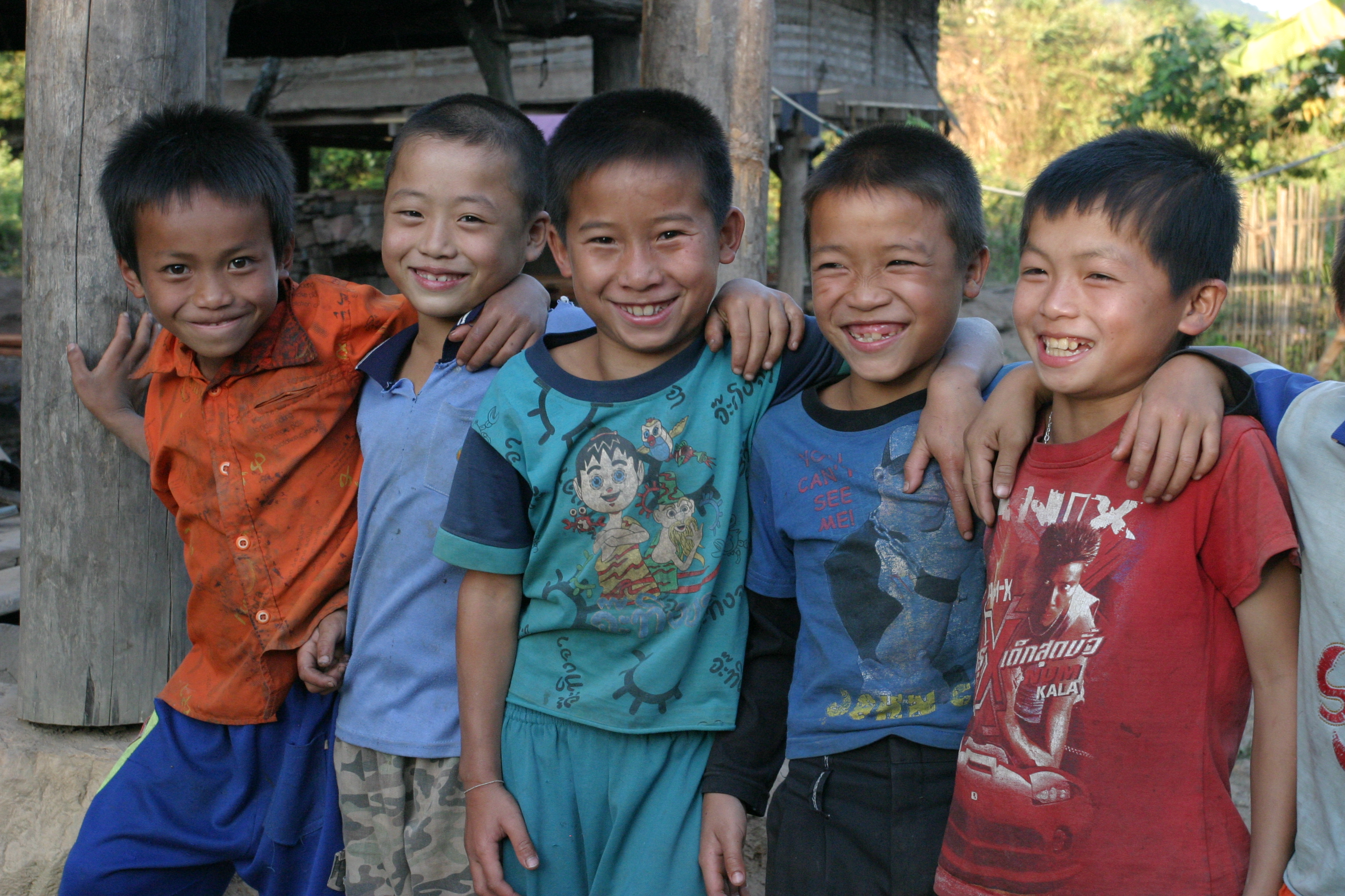 Children in Laos