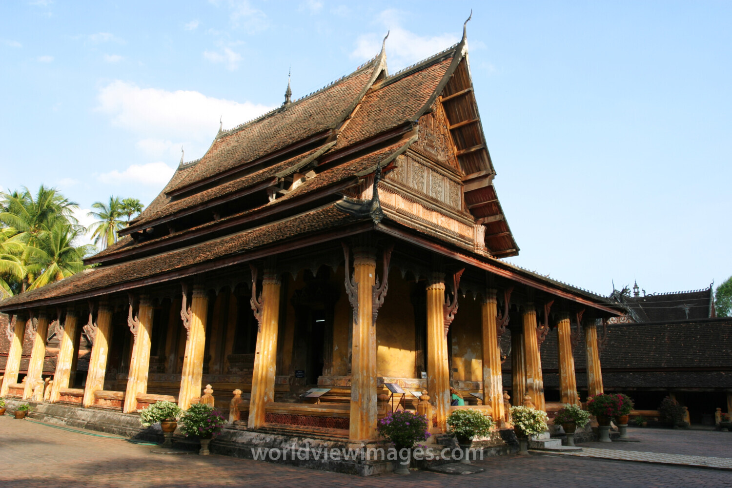 Buddhist Temple in Laos