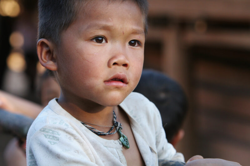 Boy in Laos — Stock Images of boys in Laos — Laos, Southeast Asia, children, child, boy