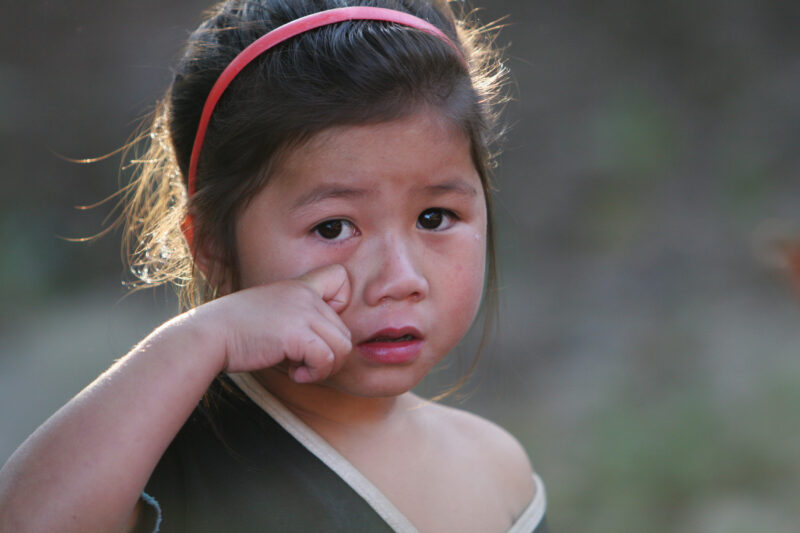 Girl in Laos — Stock Images of the faces of young girls, living in Laos, Southeast Asia — Laos, Laoation, girl, girls, faces
