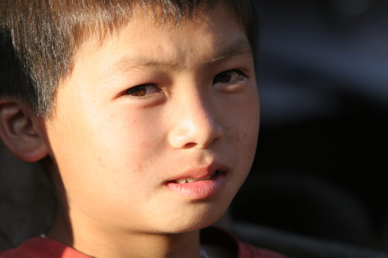 Boy in Laos — Stock Images of boys in Laos — Laos, Southeast Asia, children, child, boy