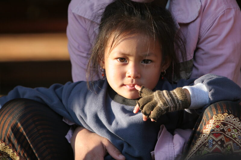 Girl in Laos — Stock Images of the faces of young girls, living in Laos, Southeast Asia — Laos, Laoation, girl, girls, faces