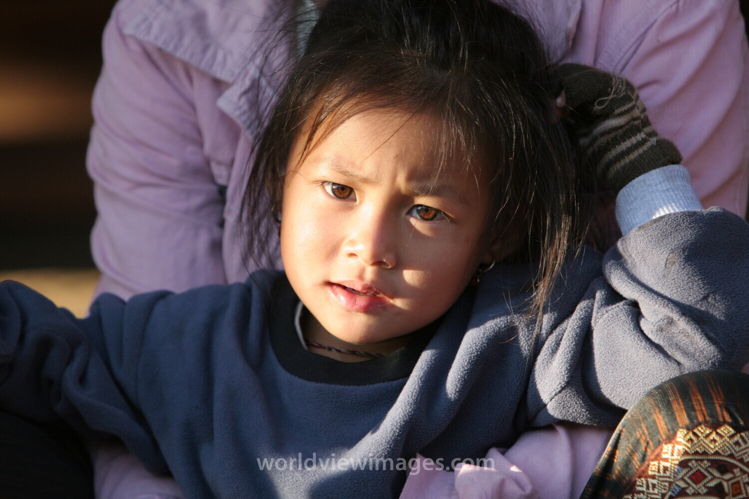 Girl in Laos