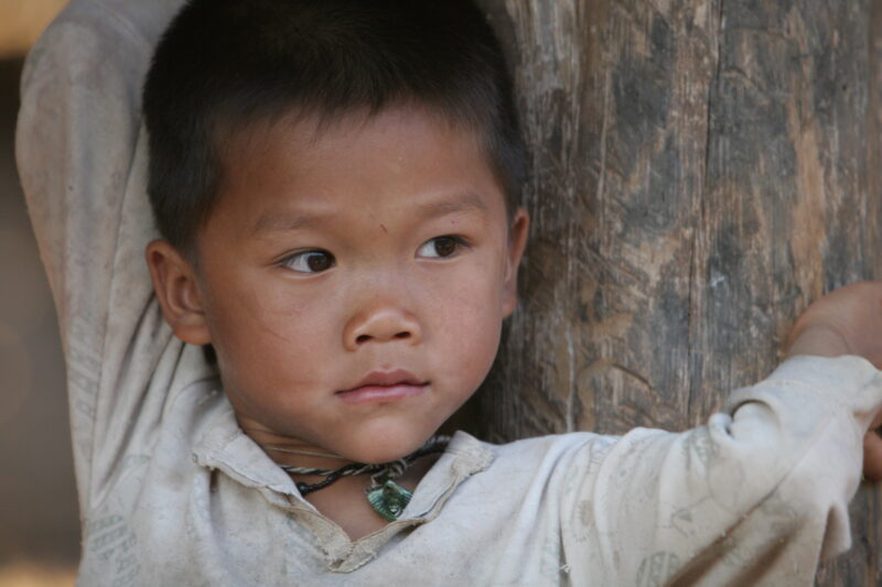 Boy in Laos — Stock Images of boys in Laos — Laos, Southeast Asia, children, child, boy
