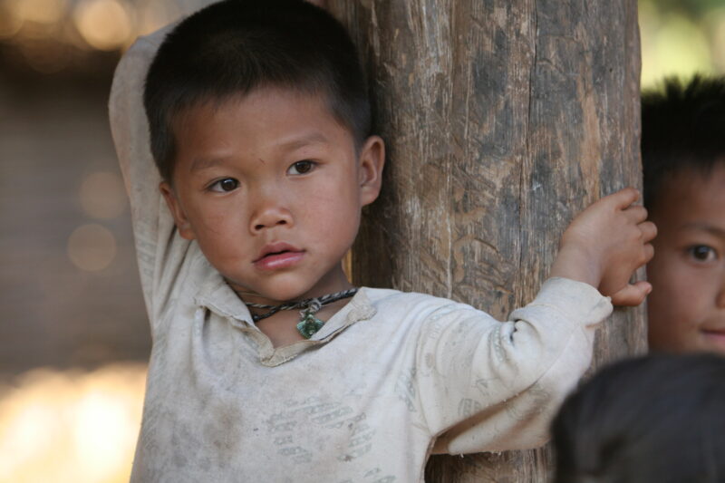Boy in Laos — Stock Images of boys in Laos — Laos, Southeast Asia, children, child, boy