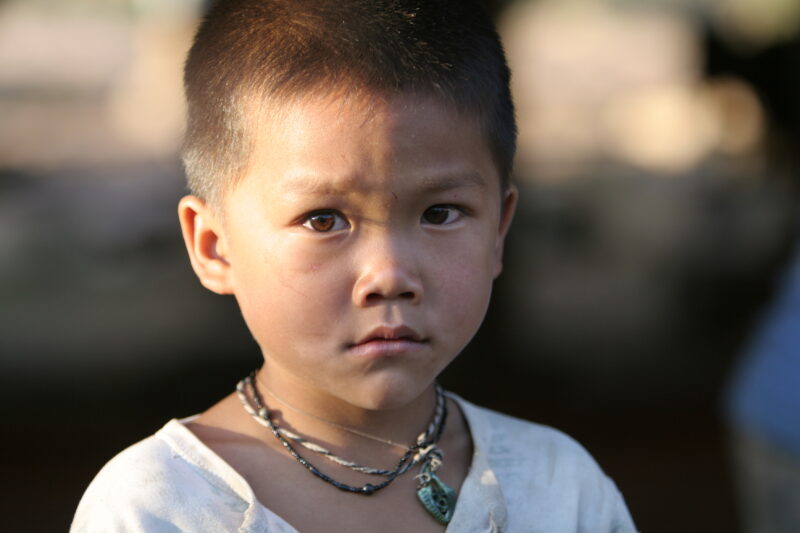 Boy in Laos — Stock Images of boys in Laos — Laos, Southeast Asia, children, child, boy