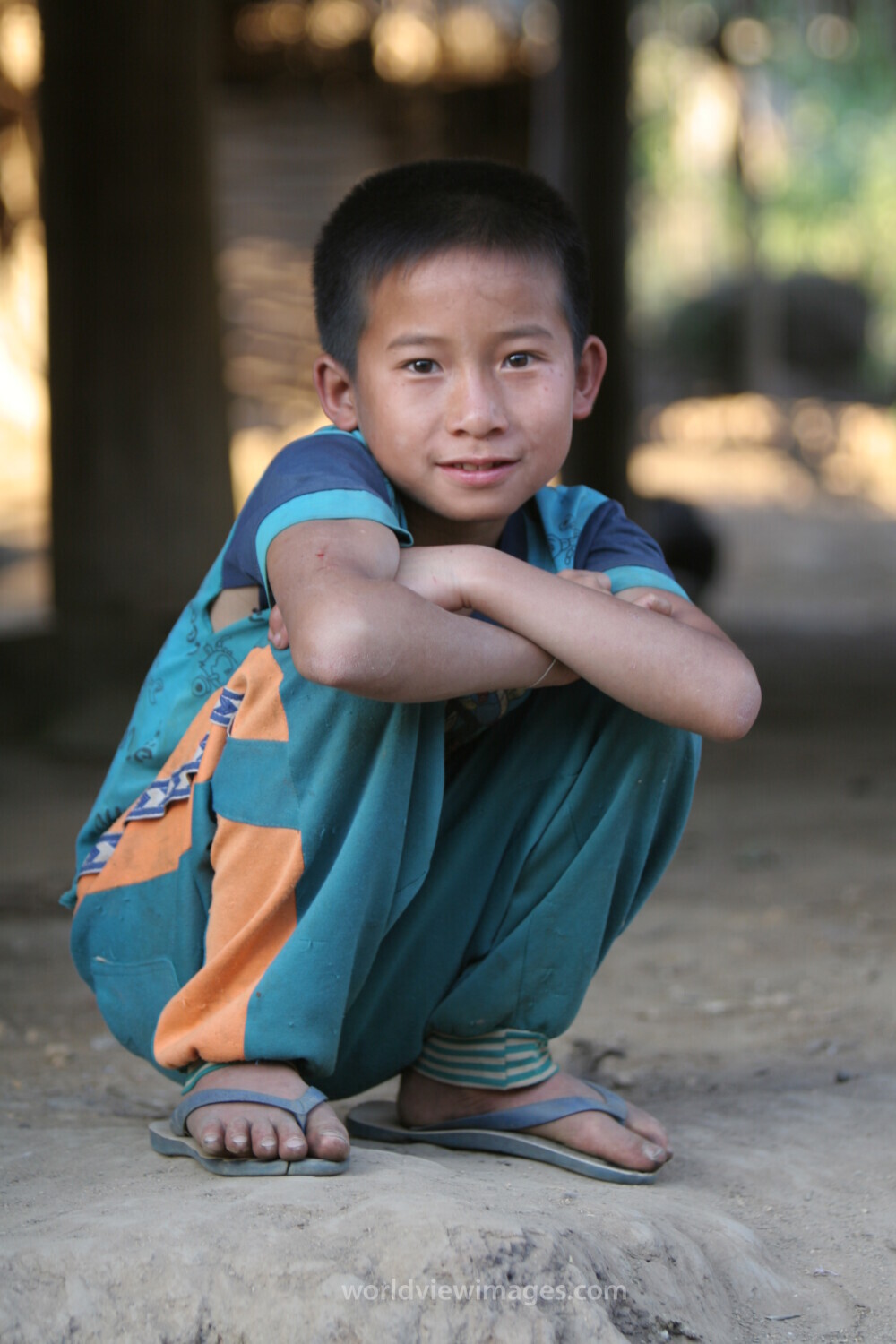 Boy in Laos