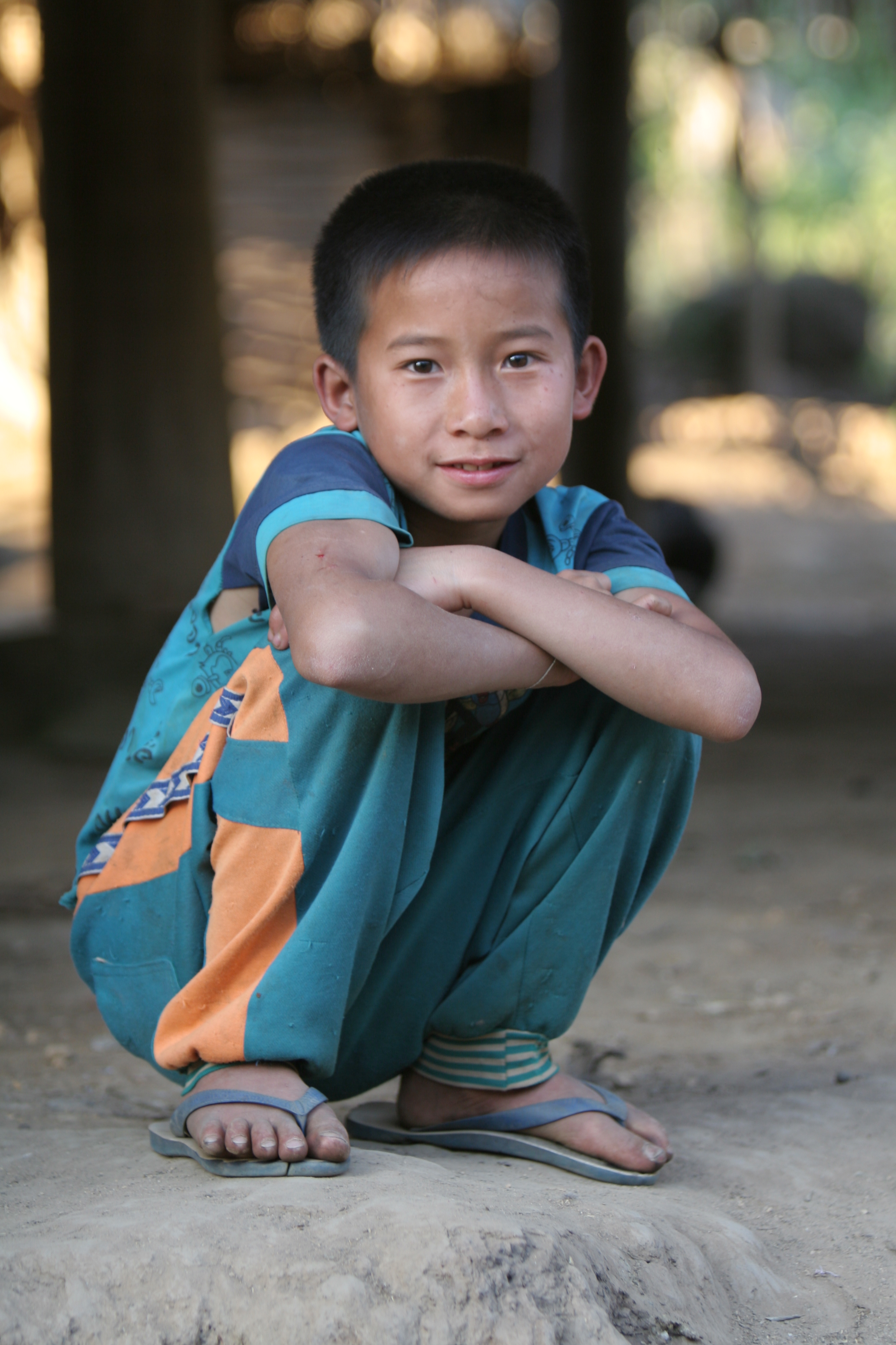 Boy in Laos