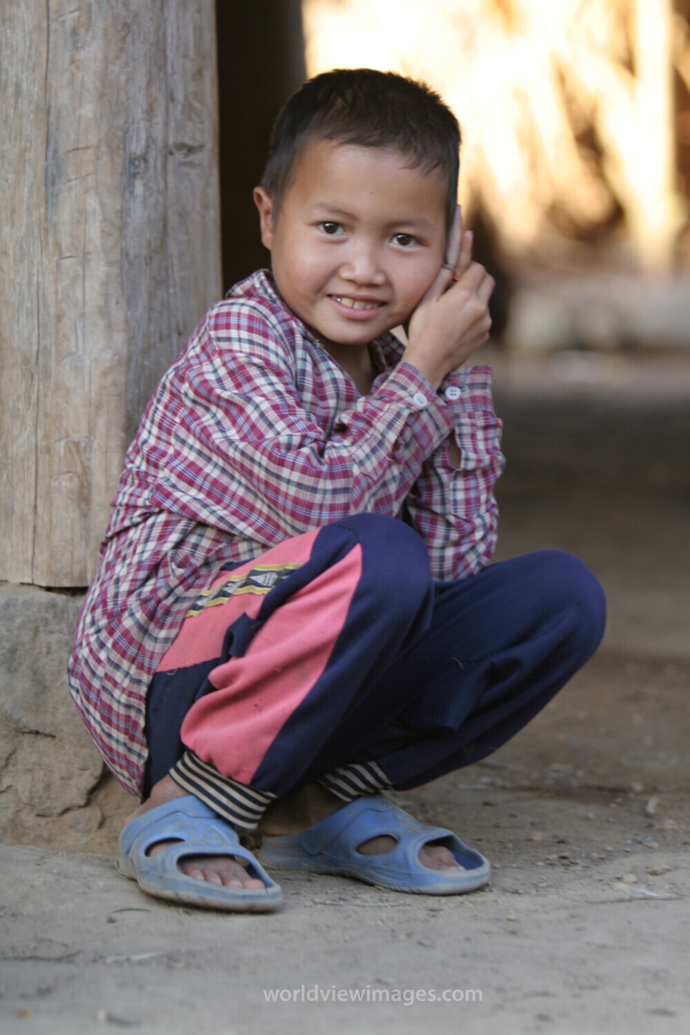 Boy in Laos