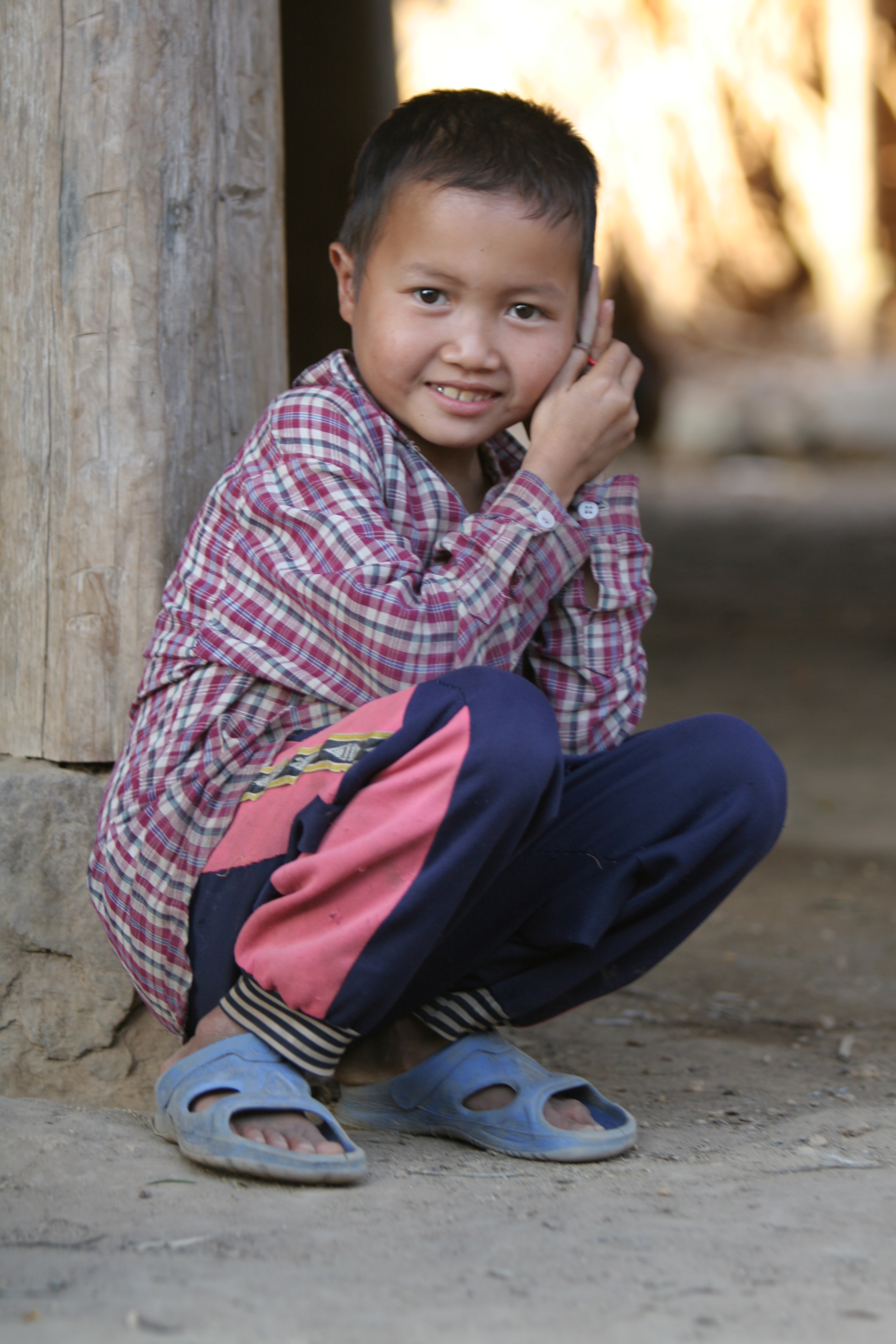 Boy in Laos