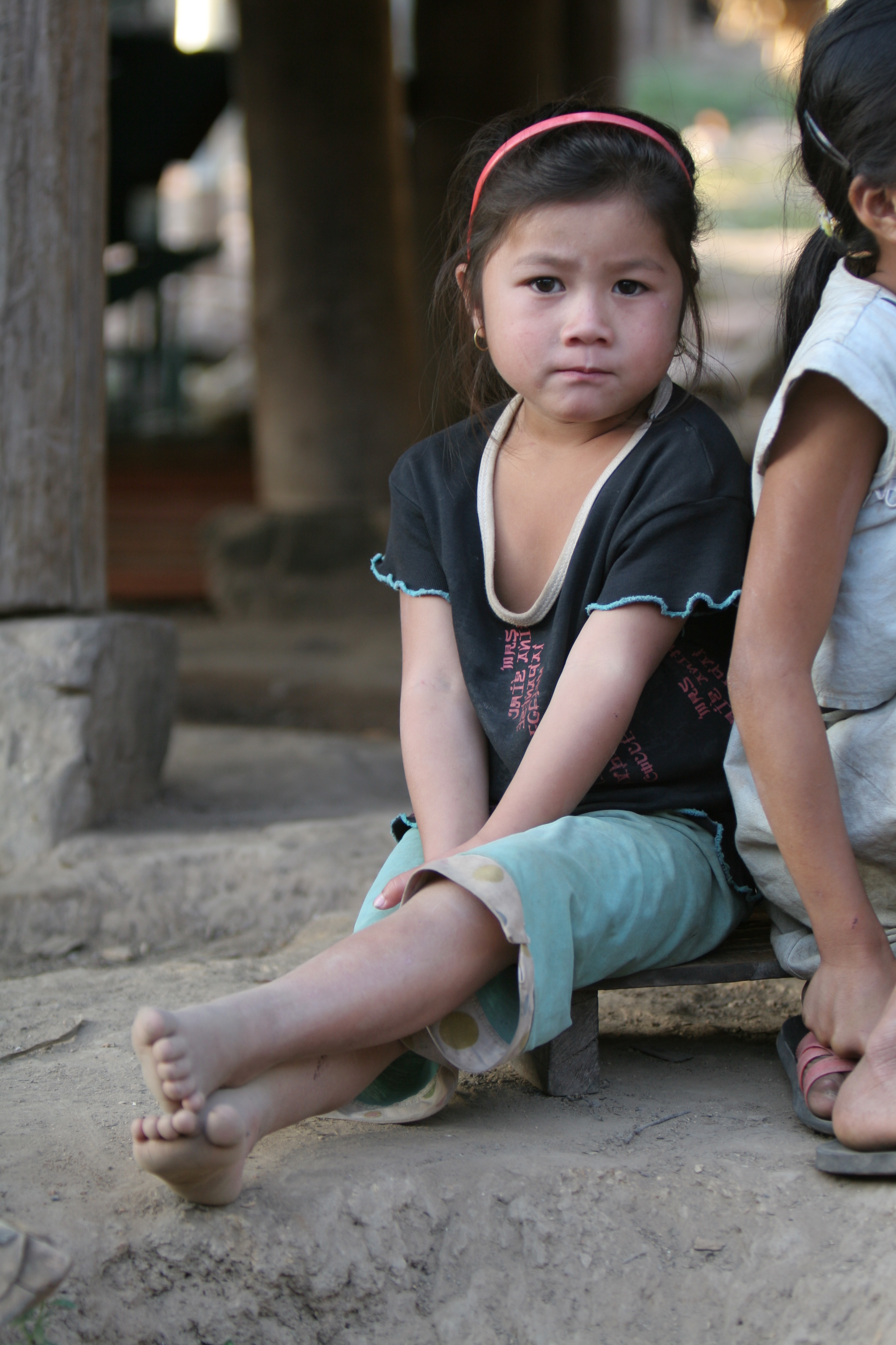 Girl in Laos