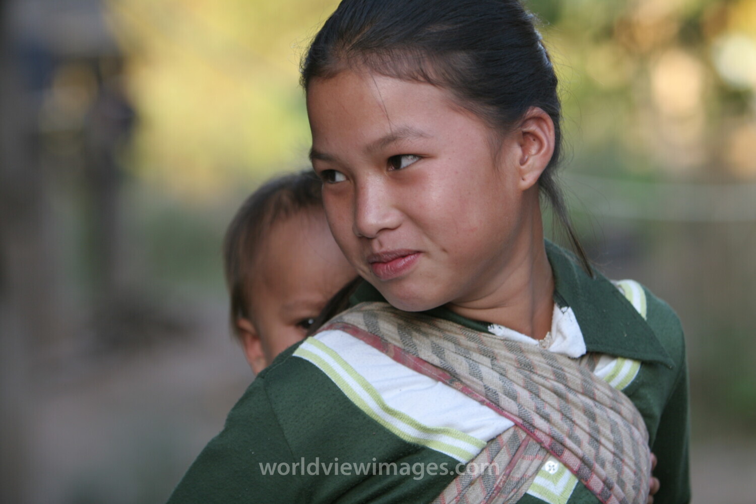 Mother and Baby in Laos