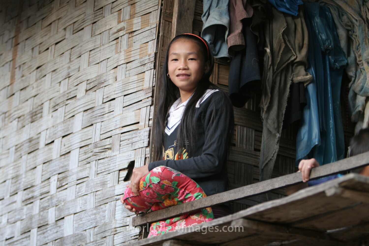 Girl in Laos