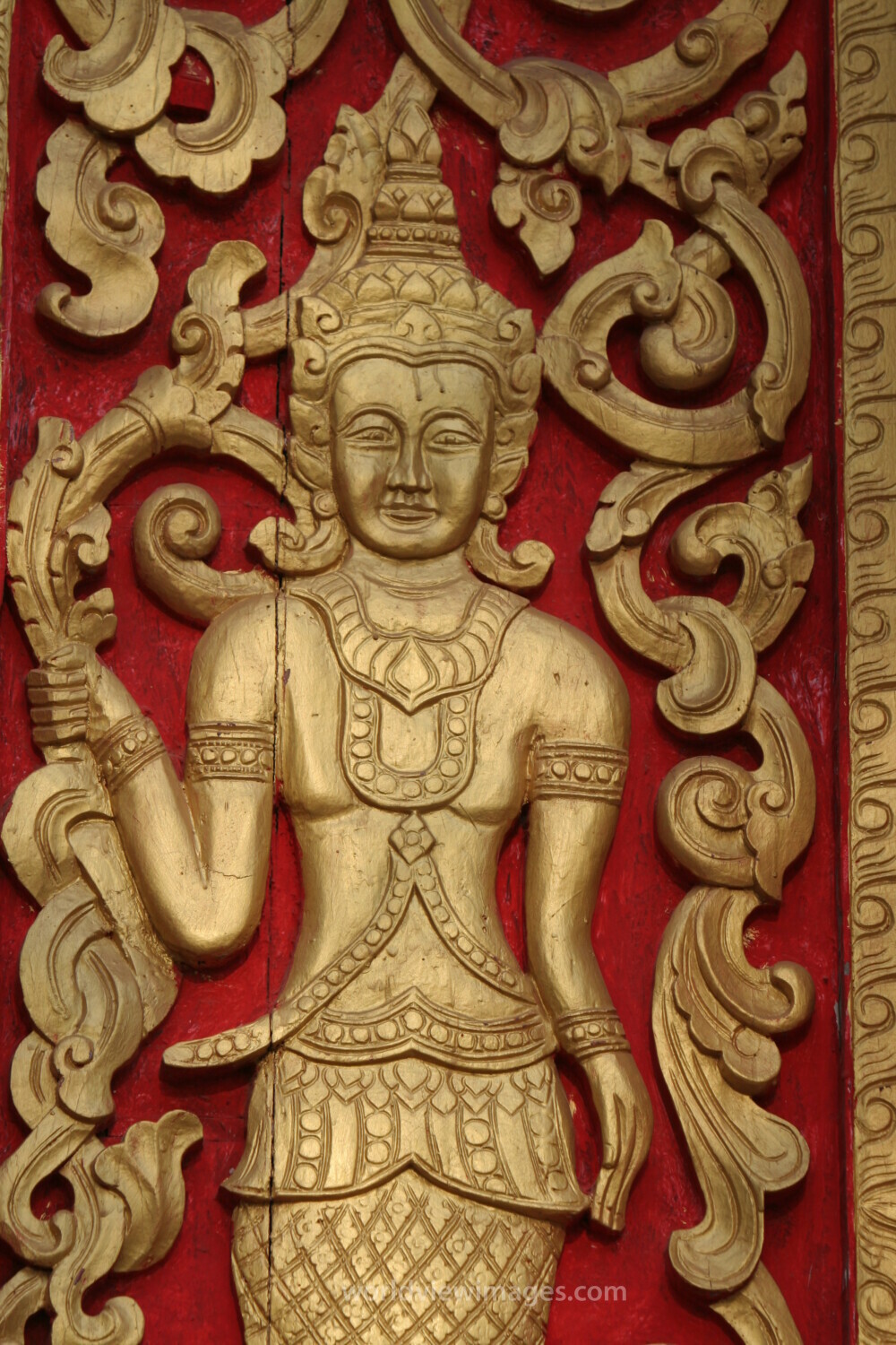 Buddhist Carving in Laos