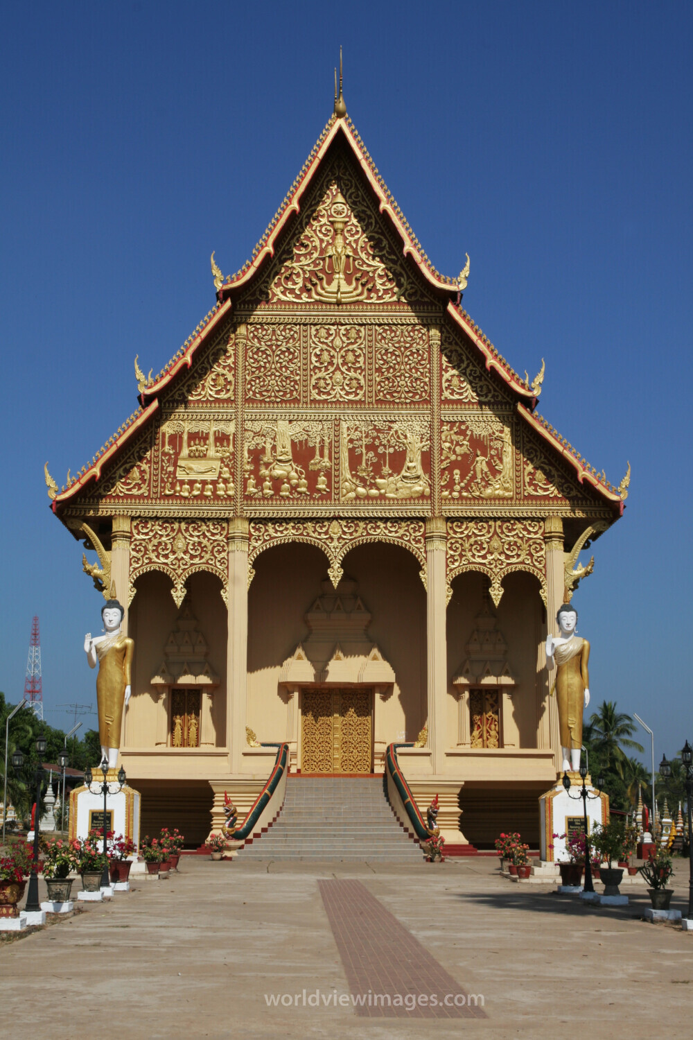 Buddhist Temple in Laos