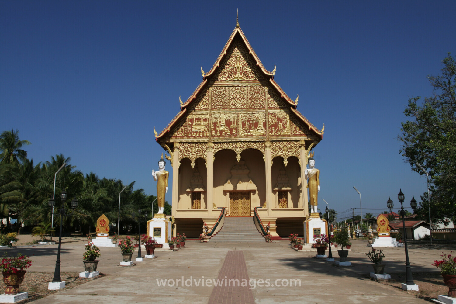 Buddhist Temple in Laos