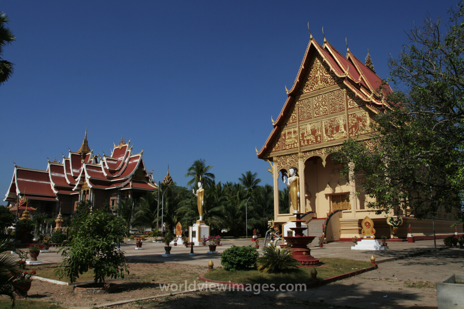 Buddhist Temple in Laos