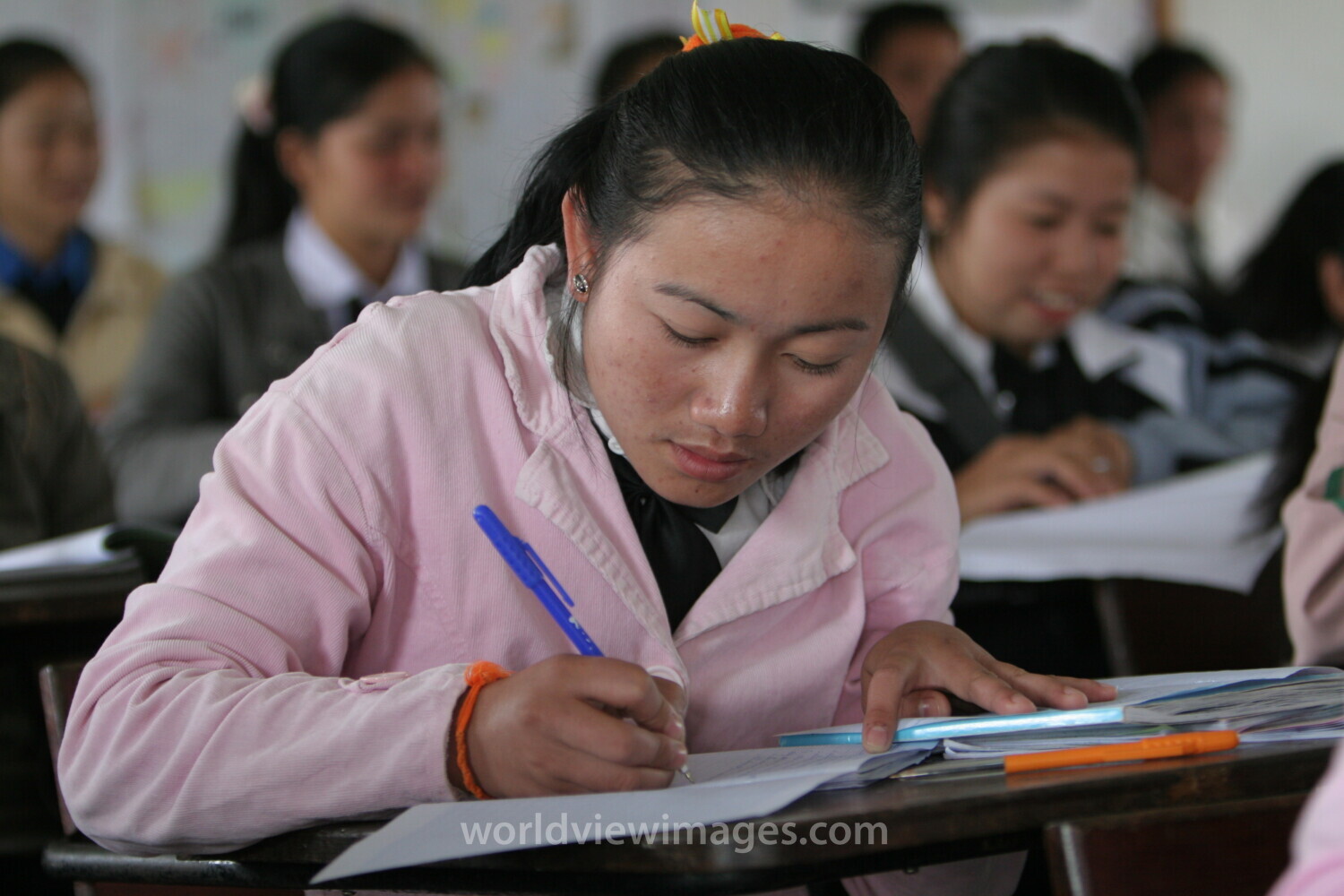 Students in Laos