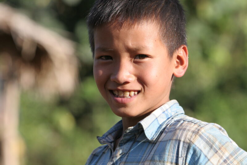 Boy in Laos — Stock Images of boys in Laos — Laos, Southeast Asia, children, child, boy