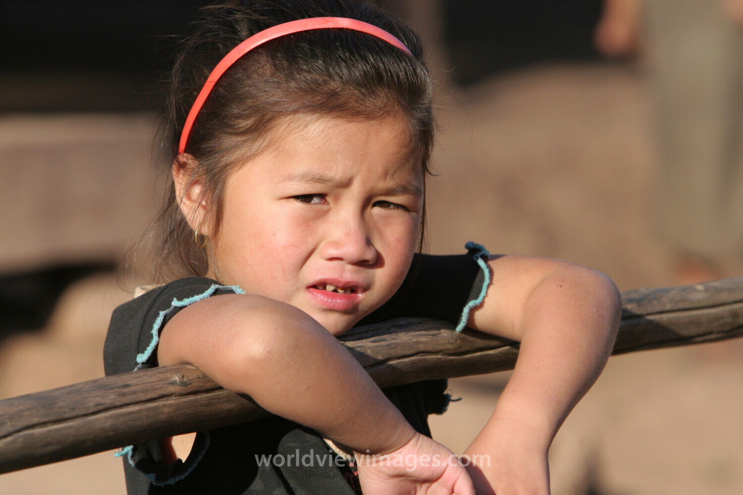 Girl in Laos