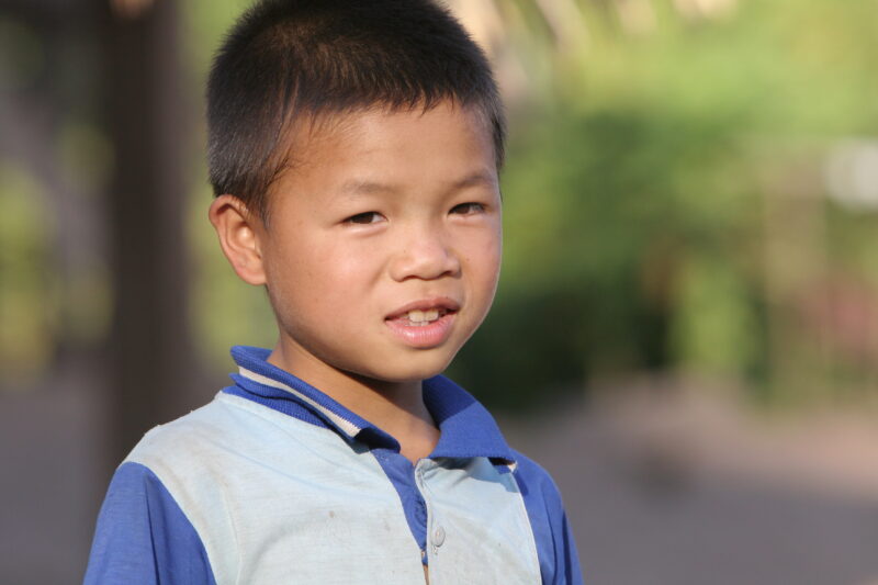Boy in Laos — Stock Images of boys in Laos — Laos, Southeast Asia, children, child, boy