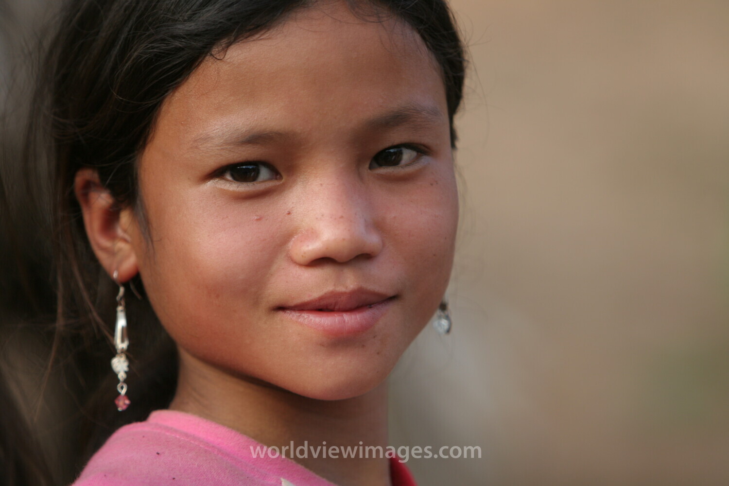 Girl in Laos