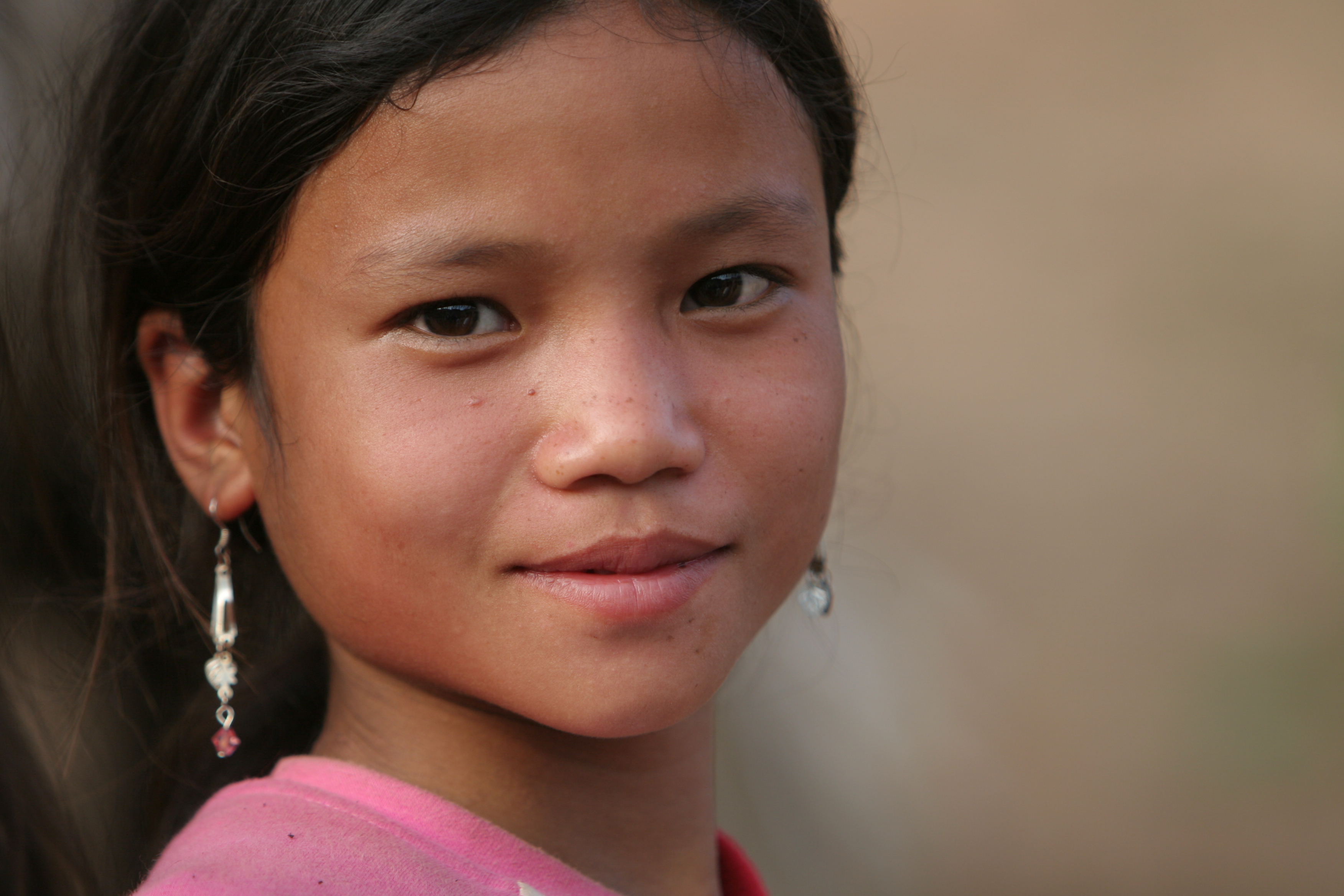 Girl in Laos