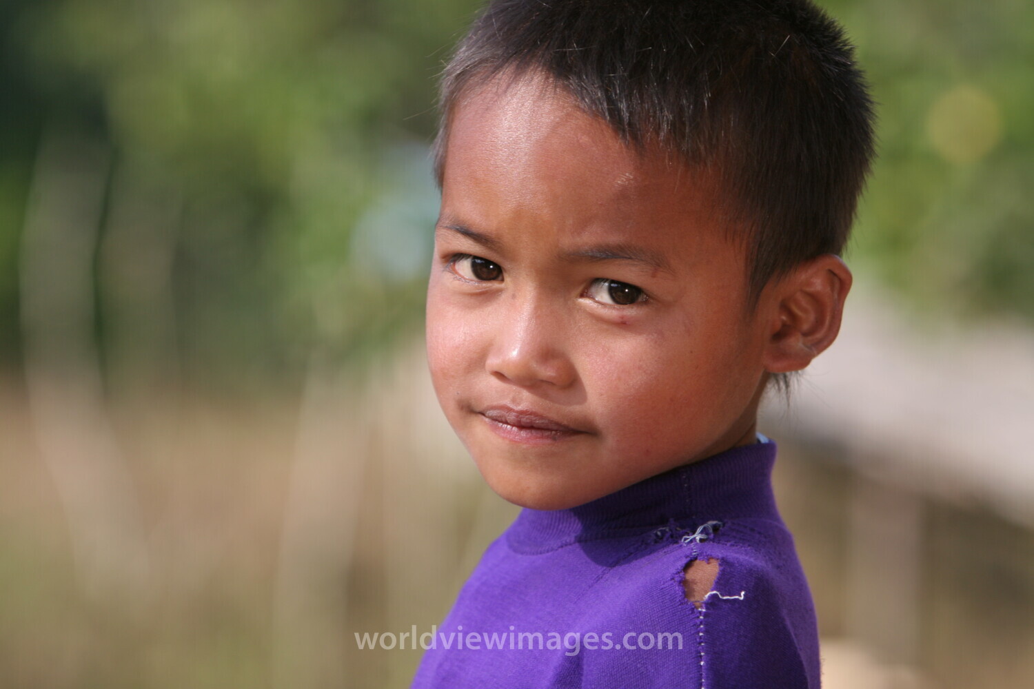 Boy in Laos