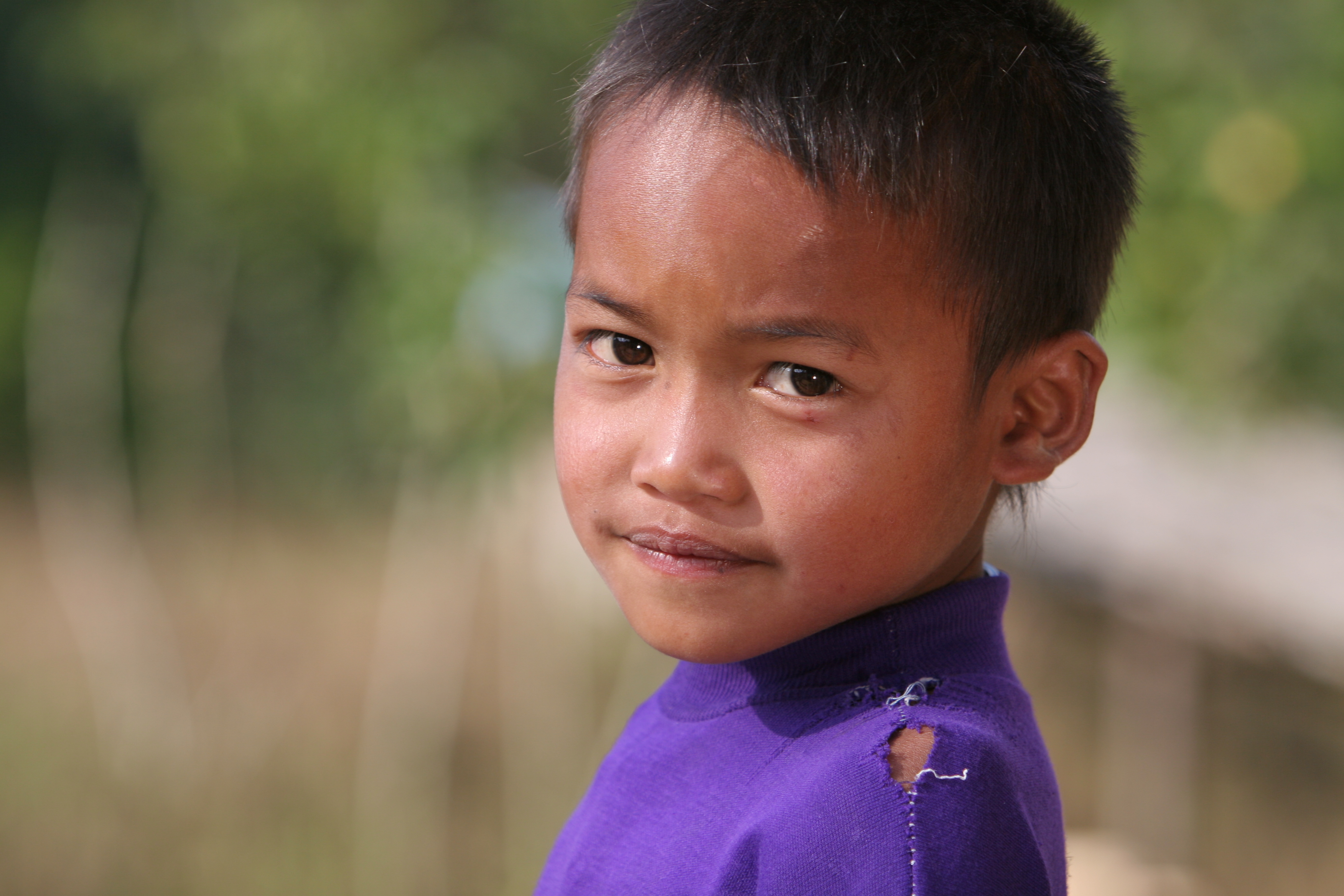 Boy in Laos