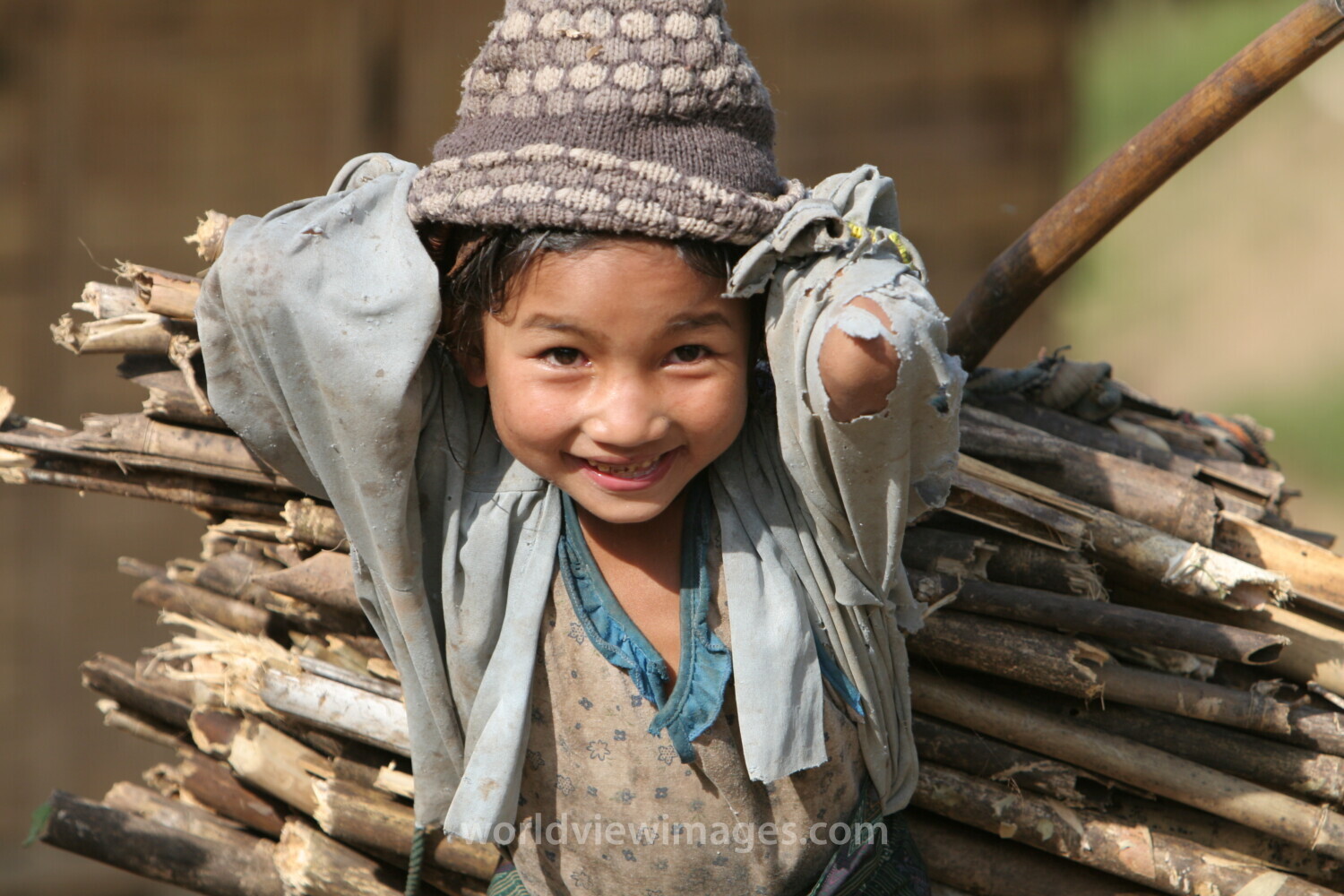 Girl in Laos