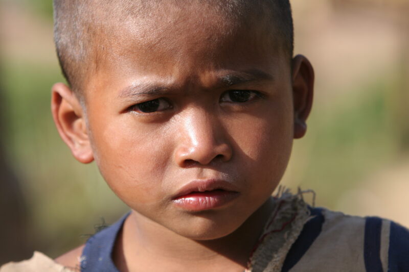 Boy in Laos — Stock Images of boys in Laos — Laos, Southeast Asia, children, child, boy