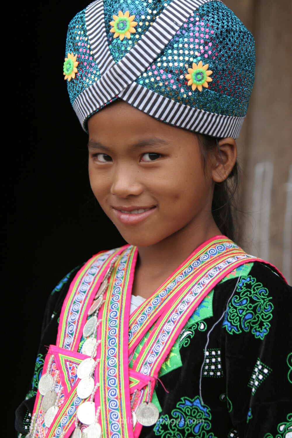Girl in Laos