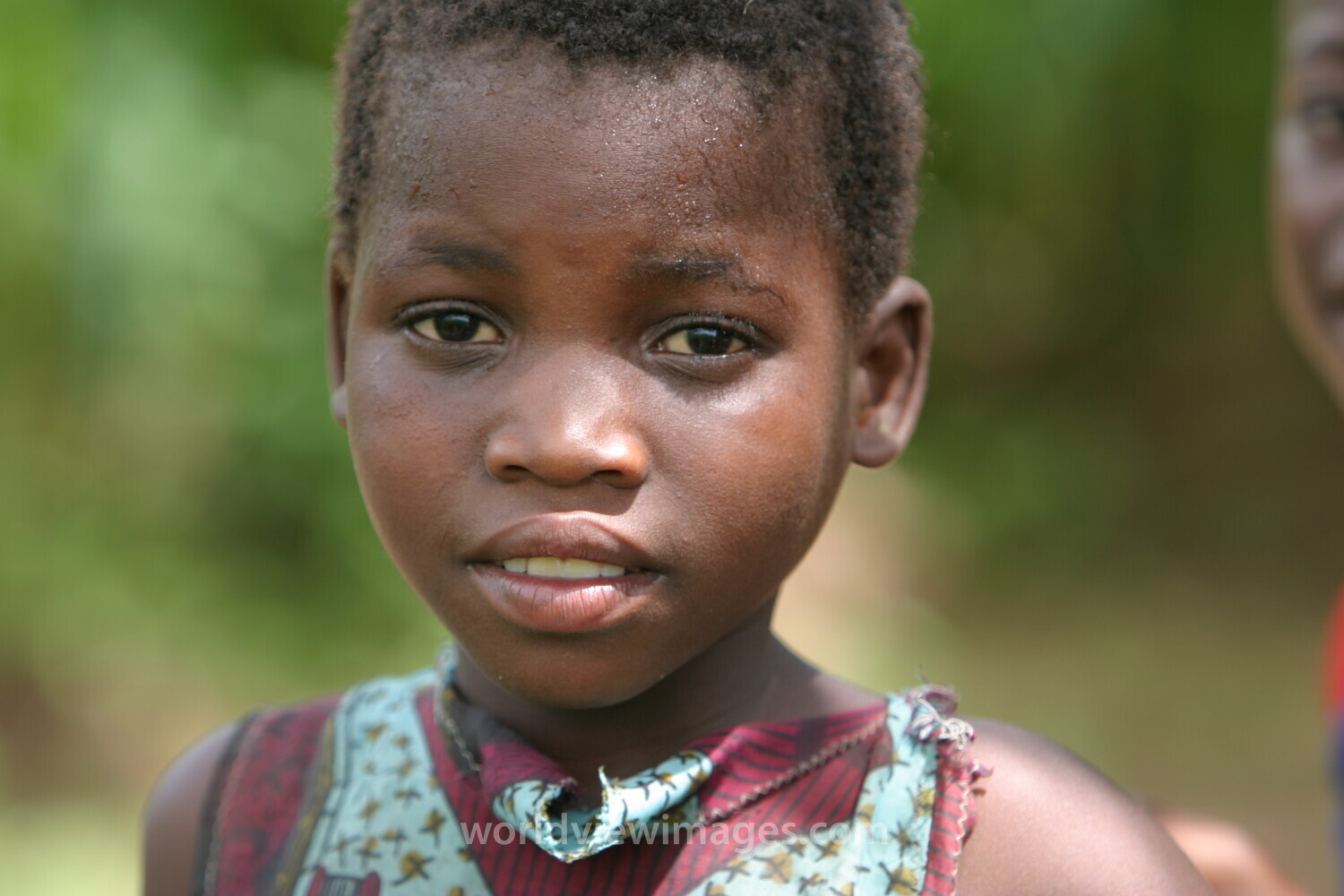 Girl in Malawi Africa