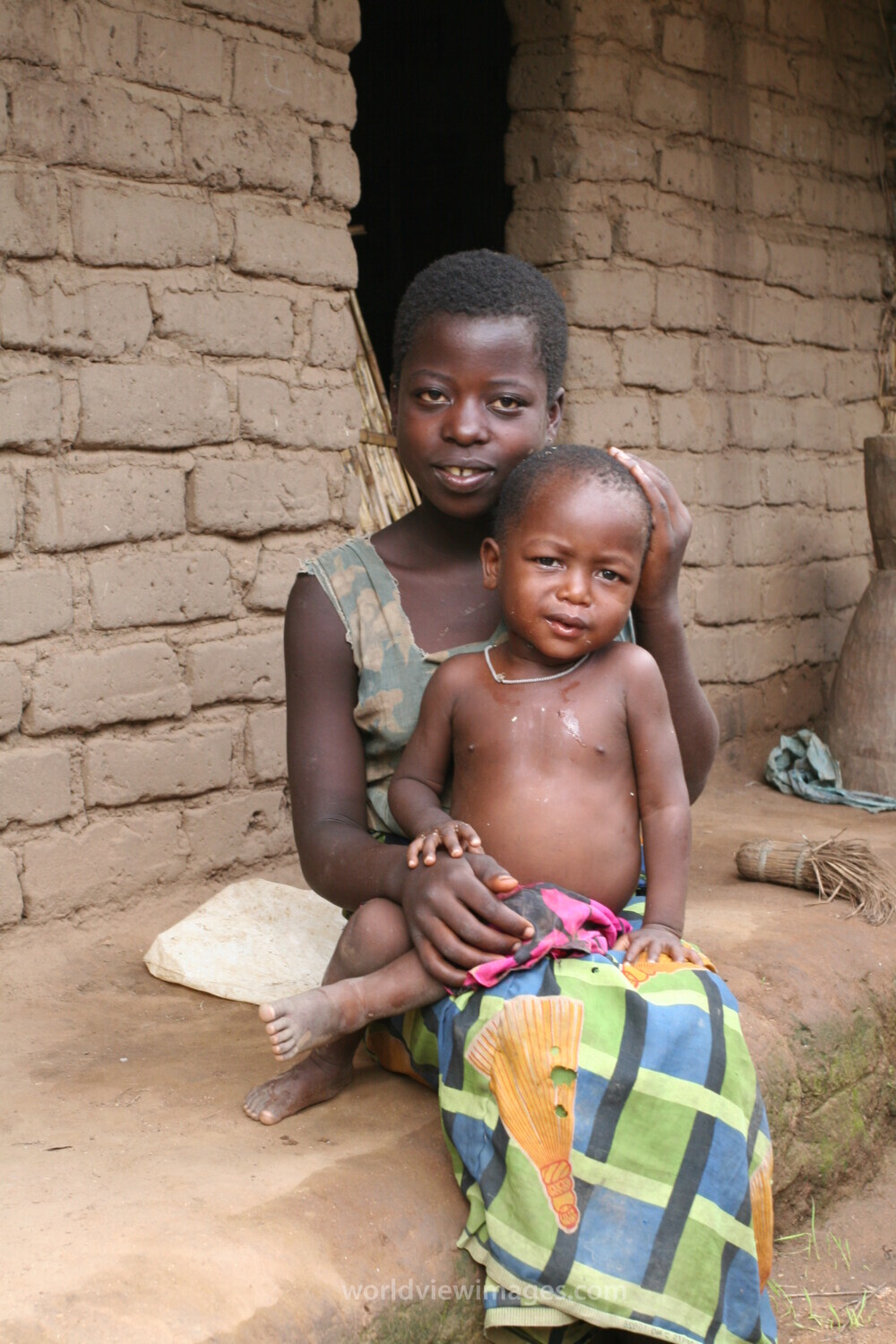 Baby in Malawi