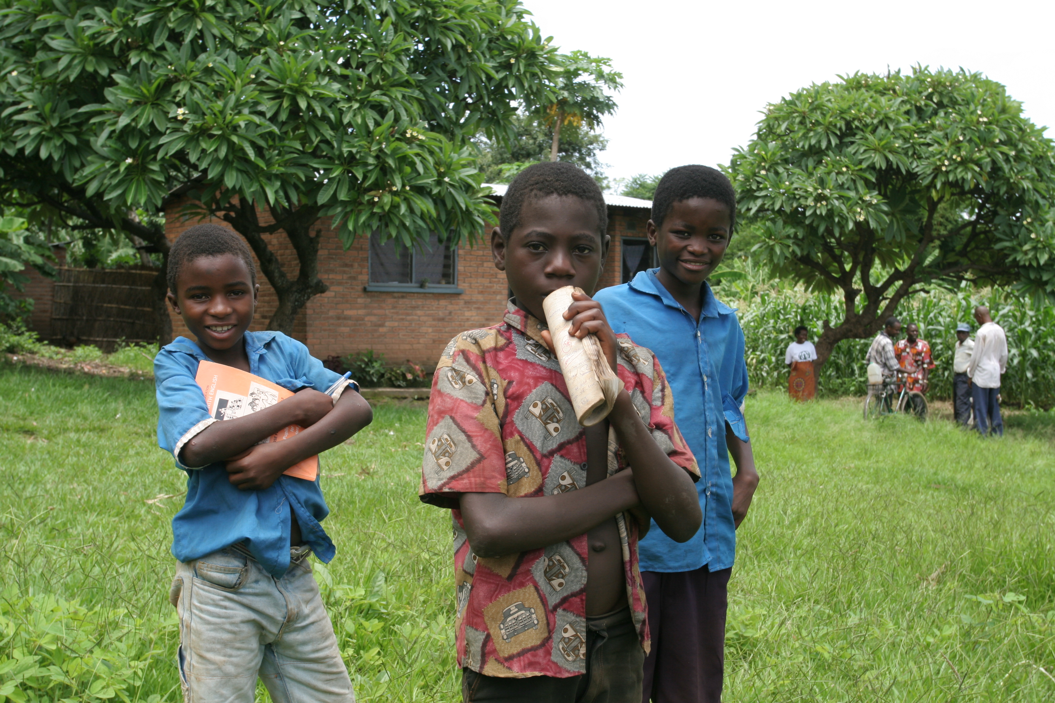 Boys in Malawi