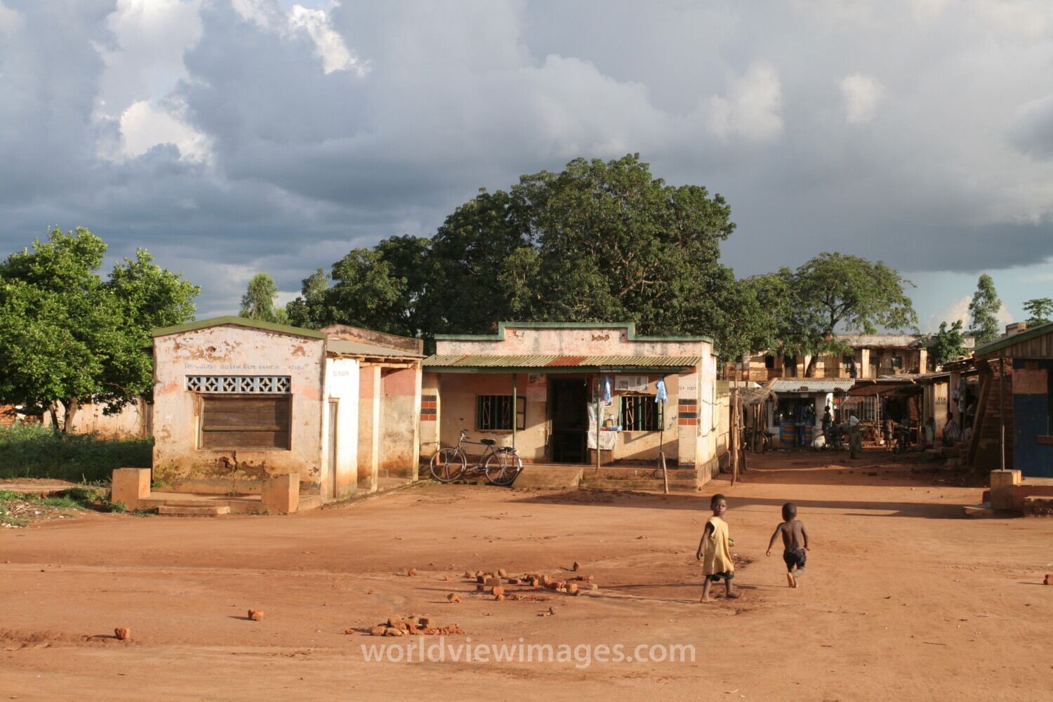 Village Street in Malawi