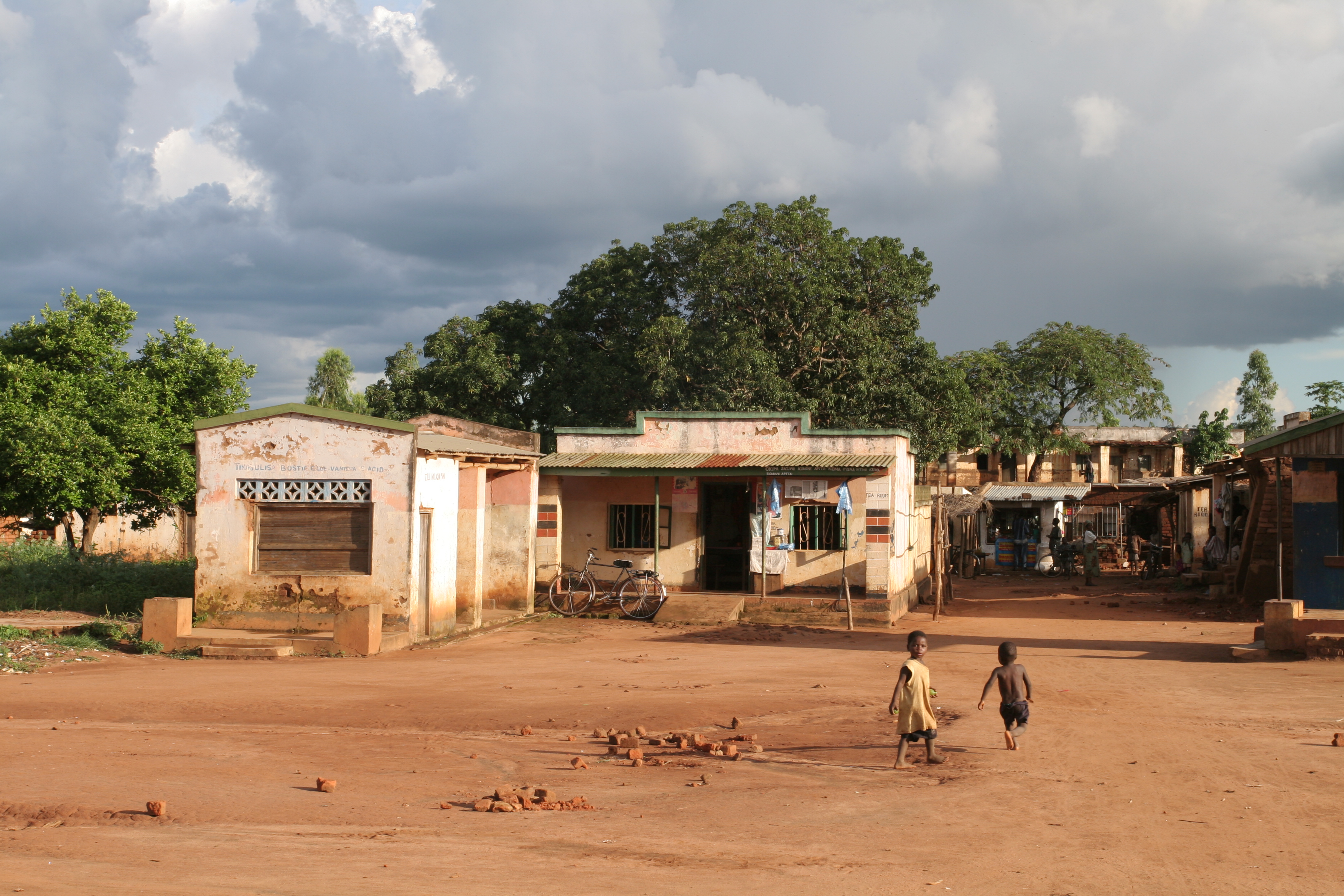 Village Street in Malawi