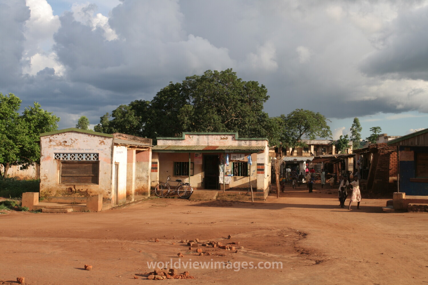 Village Street in Malawi