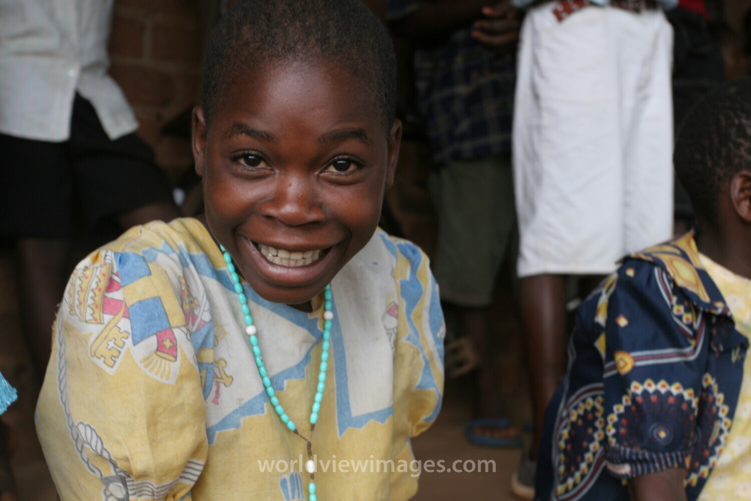 Girl in Malawi Africa