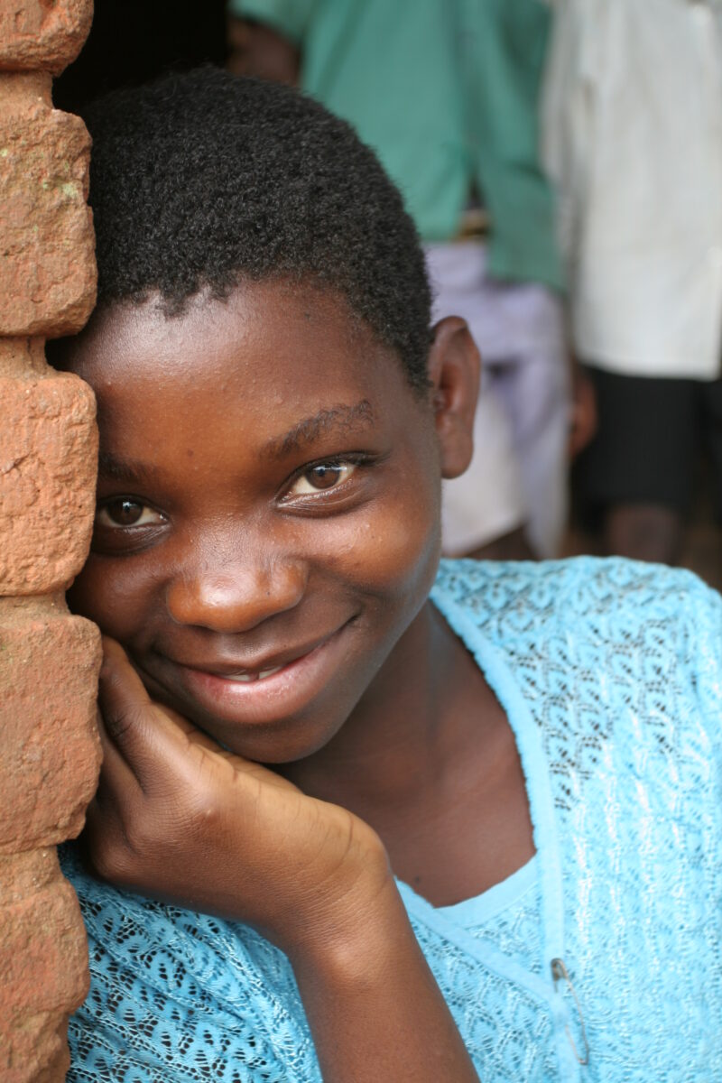 Girl in Malawi Africa